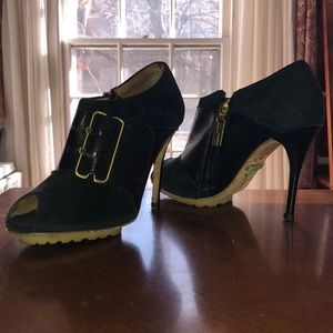 L.A.M.B. Booties with buckle